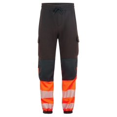 Jogging ignifugé haute visibilité classe 1 multirisque Noir/orange – Portwest FR438