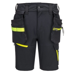 Bermuda de travail holster léger avec poches amovibles Noir – Portwest EV444