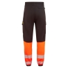 Jogging ignifugé haute visibilité classe 1 multirisque Noir/orange – Portwest FR438