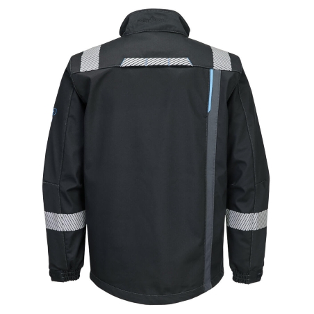 Veste softshell ignifugée multirisque antistatique arc électrique Noir – Portwest FR704