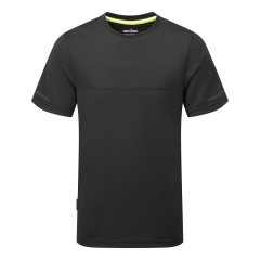Tee-shirt de travail léger respirant Ezeecool Noir – Portwest EV411