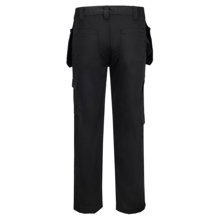 Short de travail professionnel coupe moderne Noir coupe courte – Portwest ES720