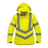 Parka femme haute visibilité respirante classe 3 Jaune – Portwest LW70