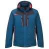 Veste parka hiver isolante coupe-vent manches raglan Bleu metro – Portwest DX460