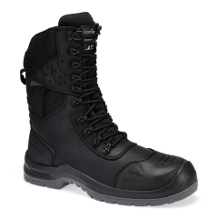 Boots haute en cuir composite S7L ESD HRO imperméable fermeture zip Noir – Portwest FV03