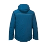Veste parka hiver isolante coupe-vent manches raglan Bleu metro – Portwest DX460