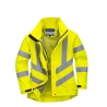 Parka femme haute visibilité respirante classe 3 Jaune – Portwest LW70