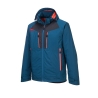 Veste parka hiver isolante coupe-vent manches raglan Bleu metro – Portwest DX460