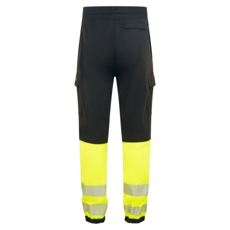 Jogging ignifugé haute visibilité classe 1 arc électrique Noir/jaune – Portwest FR433