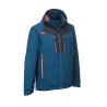 Veste parka hiver isolante coupe-vent manches raglan Bleu metro – Portwest DX460