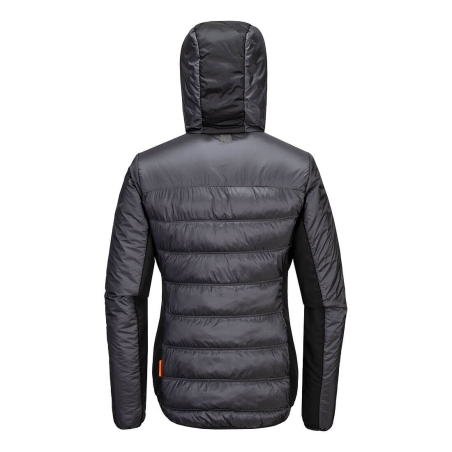 Blouson matelassé isolant avec panneau ActiReach Gris métal – Portwest EV471