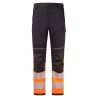 Pantalon haute visibilité ignifugé antistatique Modaflame classe 1 Orange/noir – Portwest FR451