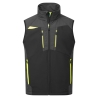 Gilet softshell sans manches 3 couches imperméable DX4 Gris métal – Portwest DX476