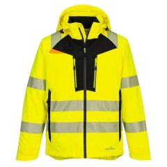 Veste de pluie haute visibilité classe 3 respirante Jaune – Portwest DX462