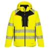 Veste de pluie haute visibilité classe 3 respirante Jaune – Portwest DX462