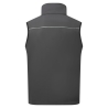 Gilet softshell sans manches 3 couches imperméable DX4 Gris métal – Portwest DX476