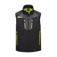 Gilet softshell sans manches 3 couches imperméable DX4 Noir – Portwest DX476