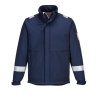 Veste softshell ignifugée multirisque arc électrique antistatique Marine – Portwest MV73