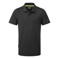 Polo manches courtes léger Ezeecool evacuation humidité Noir – Portwest EV410