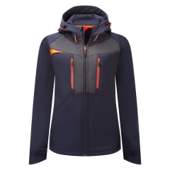 Veste softshell femme 3 couches ripstop imperméable DX4 Marine – Portwest DX486