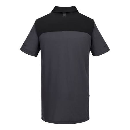 Polo manches courtes léger Ezeecool evacuation humidité Gris métal – Portwest EV410