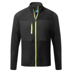 Polaire stretch jacquard premium Acti-Reach Noir – Portwest EV476