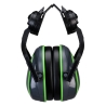 Coquilles anti-bruit montées sur casque HV Extreme atténuation faible Gris/vert – Portwest PW03