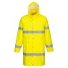 Manteau de pluie haute visibilité 100 cm classe 3 Jaune – Portwest H442