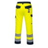 Pantalon haute visibilité multirisque ignifugé antistatique arc électrique Jaune/marine – Portwest MV46