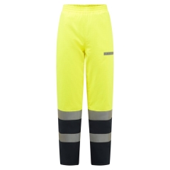 Pantalon d'hiver haute visibilité multirisque ignifugé antistatique Jaune/marine – Portwest FR434