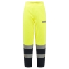 Pantalon d'hiver haute visibilité multirisque ignifugé antistatique Jaune/marine – Portwest FR434