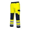 Pantalon haute visibilité multirisque ignifugé antistatique arc électrique Jaune/marine – Portwest MV46