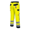 Pantalon haute visibilité multirisque ignifugé antistatique arc électrique Jaune/marine – Portwest MV46