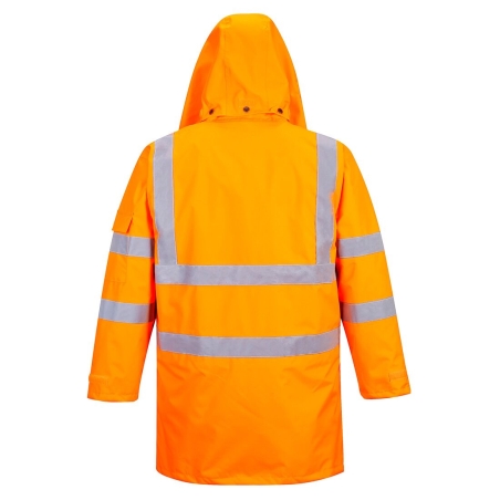 Parka haute visibilité 7-en-1 imperméable classe 3 Orange – Portwest RT27