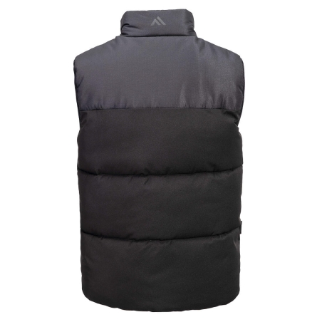 Bodywarmer matelassé ripstop zones renforcées KX3 Noir – Portwest KX305
