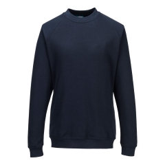 Sweatshirt femme ignifugé antistatique protection arc électrique Marine – Portwest FR759