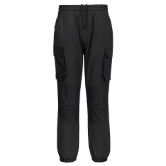 Pantalon flex Ripstop coupe ample multipoches Noir – Portwest KX304