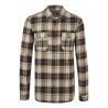 Chemise de travail à carreaux en coton brossé Noir – Portwest KA307