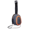 Coquilles anti-bruit tour de cou compatibles casque HV Extreme Gris/orange – Portwest PW78
