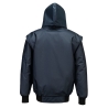 Blouson bomber 4 en 1 imperméable doublure amovible Marine – Portwest F465
