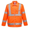 Blouson haute visibilité bicolore certifié EN ISO 20471 classe 3 Orange – Portwest RT40