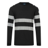 Tee-shirt manches longues haute visibilité ignifugé antistatique Noir – Portwest FR732