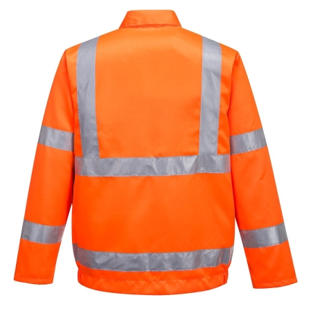 Blouson haute visibilité bicolore certifié EN ISO 20471 classe 3 Orange – Portwest RT40