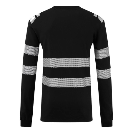 Tee-shirt manches longues haute visibilité ignifugé antistatique Noir – Portwest FR732