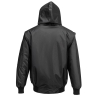 Blouson bomber 4 en 1 imperméable doublure amovible Noir – Portwest F465