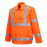 Blouson haute visibilité bicolore certifié EN ISO 20471 classe 3 Orange – Portwest RT40