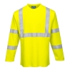 T-shirt manches longues haute visibilité ignifugé FR Jaune – Portwest FR96