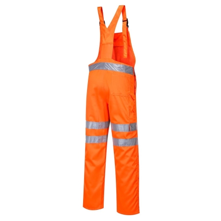 Cotte à bretelles haute visibilité RIS classe 2 Orange – Portwest RT43