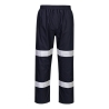 Pantalon de pluie légère pliable imperméable respirant Marine foncé – Portwest F443
