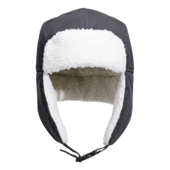 Bonnet doublé sherpa grand froid coupe-vent Gris métal – Portwest HA33